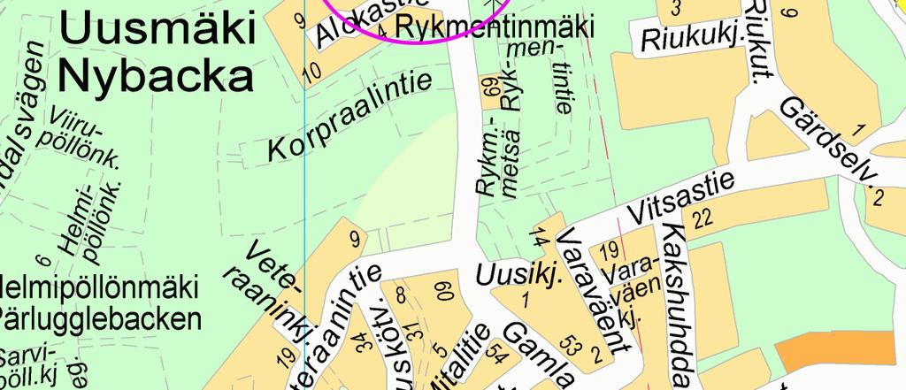 päivänä tammikuuta 2012 päivättyä Espoon kaupunkisuunnittelukeskuksessa laadittua asemakaavakarttaa, piirustusnumero 6704.