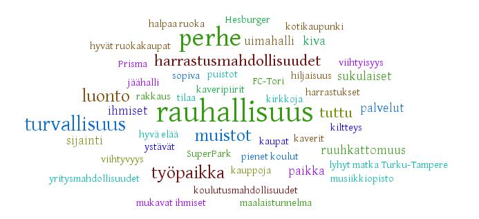 3. Mistä syistä voisit jäädä Loimaalle asumaan