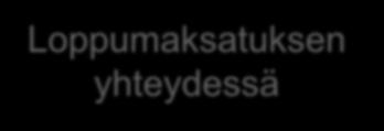 Loppuraportti Loppumaksatuksen