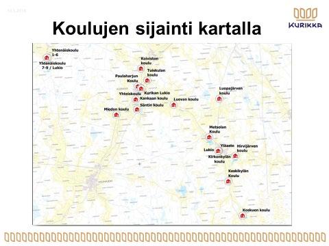 KURIKAN KAUPUNGIN KOULUVERKKOSELVITYS KEVÄT 2018 Taustaa Kaupunginhallitus päätti kokouksessaan 28.11.