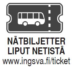 Ingves & Svanbäck trafikerar från Karleby till Vasa med Haldin & Rosebussar och från Vasa till Kristine stad med INGSVAbussar.