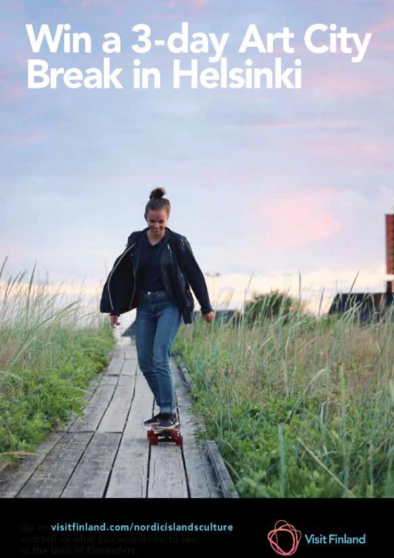 Kansainvälisen yleisön tavoittaminen taidetapahtumassa Venetsian kuvataidebiennali 2017 (Italia) ja Culture in the Nordic Islands -kampanja.