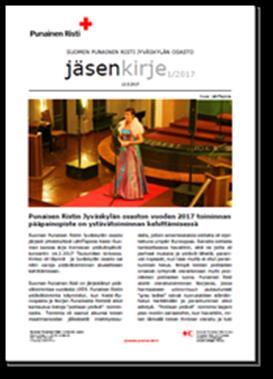 2.2 Jäsenhankinta ja jäsenten motivointi Jäsenhankinta Vuoden 2017 lopussa Jyväskylän osaston jäsenmäärä oli 1 234 henkeä (vuoden 2016 lopussa 1 144 henkeä).