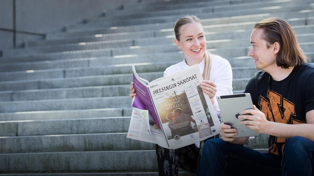 Sanoma lyhyesti Median ja oppimisen edelläkävijä, jolla on päivittäin vaikutus miljoonien ihmisten