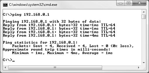 15 Kirjoit hkuruutuun "ommnd prompt" (komentokehote) ti "md". 16 Npsut tulosluetteloss komentorivi ti Cmd. 17 Ping CPU-moduulin IP-osoitett. Tee se näppäilemällä: "ping 192.168.0.