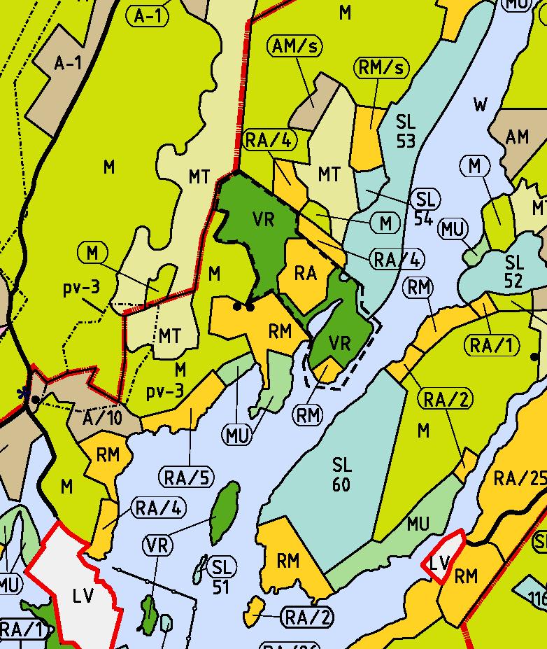 Liite/Bilaga OSAYLESKAAVA DELGENELPLAN Ote saaristo- ja rannikkoalueiden osayleiskaavasta.