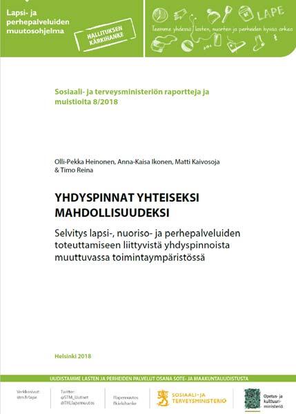 Yhdyspinnat lasten, nuorten ja perheiden palveluissa uudistuvassa