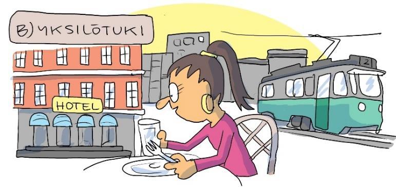 Travel (matkakulut) Exceptional costs for