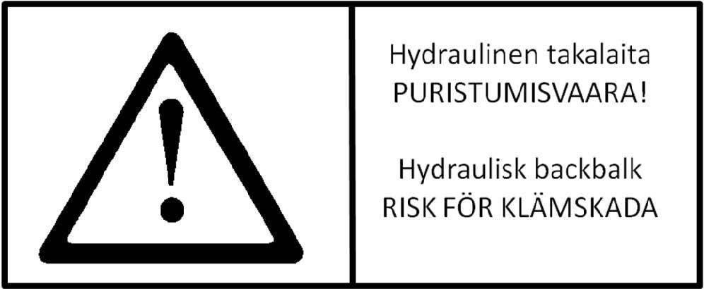 LAPSIA EI SAA PÄÄSTÄÄ VAUNUN LÄHELLE, JOS LAPSIA ON LÄHETTYVILLÄ ON NOUDATETTAVA ERITYISTÄ VAROVAISUUTTA!