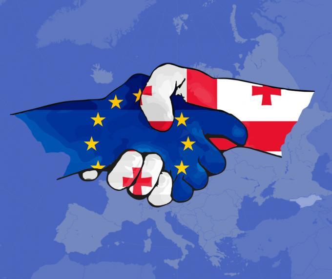 Euroopan komission tiedote Georgian viisumivapaudesta Visa Free Travel comes into effect for Georgia From 28 March, 217, Georgian nationals with biometric passport can travel visa-free to the 26