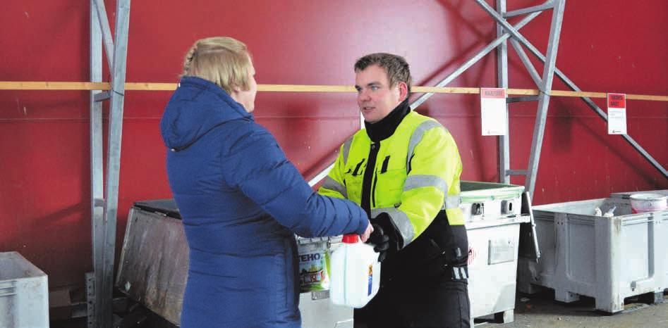 VIERASKYNÄ Paljon puhuttava Kierrätä vaaralliset jätteet maksutta Vaarallinen jäte (ent.