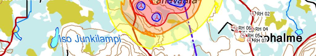 Map center Finish TM ETRS-TM35FIN-ETRS89 East: 538,641 North: