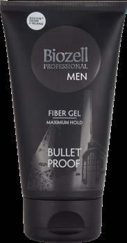 TOP SELLER Pakkauskoko: 100 ml Biozell Professional MEN BULLET PROOF Strong Hairspray Biozell Professional MEN