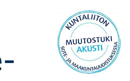 Onnistuva Suomi tehdään lähellä Finlands framgång skapas lokalt AKUSTI-foorumi