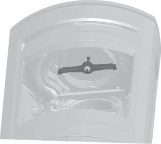 Fig. 22 Fig. 24 DNSK G F E F 5. Skru skruen (E), som fastgør dækslet (F), ud. 7. Læg dækslet (F) fra bagudtaget på topudtaget, og sæt skruen (G) i. Fig. 25 Fig. 23 F I H 8.