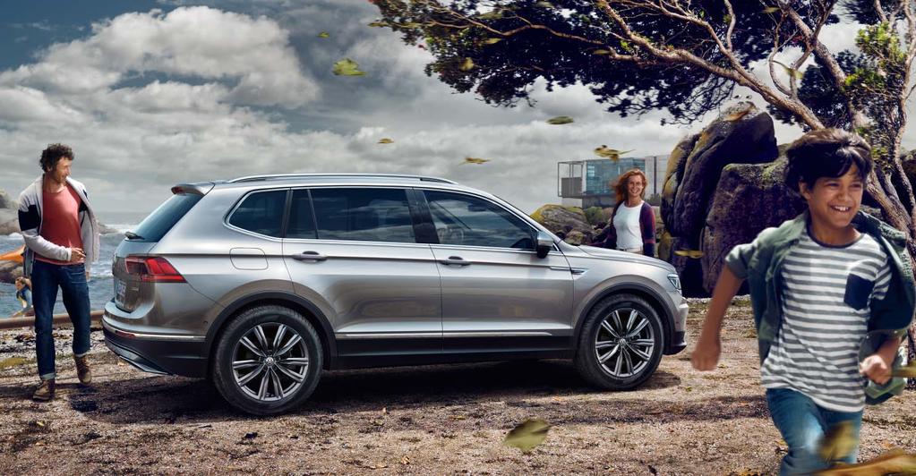 Uusi Tiguan Allspace. Paljon tilaa seikkailulle.