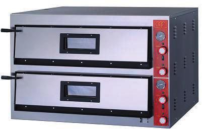 halkaisija 36 cm/pizza 1190,- PK 436 plus Pizzauuni PK 4436 plus, kaksikerrosuuni Ulkomitat: (l) 1010 x (s) 850 x (k) 750 mm Sisämitat: 2 x (l) 720 x (s) 720 x (k) 140 mm/uuni Sähköteho: 12,0 kw /