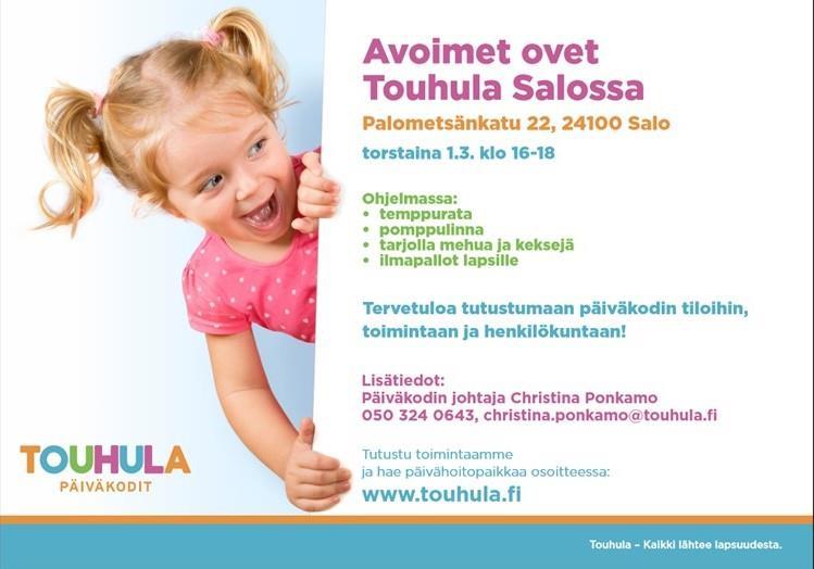 YHTEISTYÖKUMPPANIT TIEDOTTAVAT: Salon Seudun Sanomat: Salkkari seuraa tiiviisti seudun urheilua.