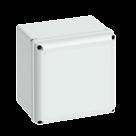 Kuvaus Tuotenumero Sähkönumero GEOS-L 3030-18 300 x 300 x 180 mm Tyhjät kotelot - teollisuusmalli/säänkestävä -, sopii asennettavaksi vaativiin ympäristöihin ja suojaamattomiin ulkotiloihin, kotelo: