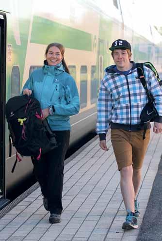 reittikuvauksissa). Joidenkin reittien osalta esittelemme kaksi erillistä vaihtoehtoa, jotka ovat vaativuudeltaan erilaisia.