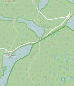 Saarijärvi-Sukeltajaniemi > Maisemapaikalle veden äärelle Repoveden kansallispuistossa Valkjärven rannalla sijaitseva Sukeltajaniemen tulentekopaikka on tunnelmallinen kohde, johon pääsee