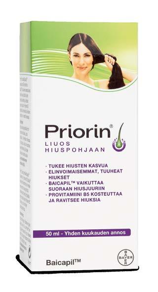 HIUSTEN HOITO APTEEKIN OSTETUIN RAVINTOLISÄ HIUKSILLE* Osta Priorin Extra 180 kaps. 84,90 (0,47 /kaps.), norm. 99,90 (0,56 /kaps.