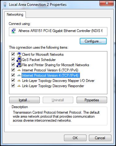 Luotaessa suora yhteys tietokoneesta projektoriin* 1. Kytke "Pois" DHCP-valinta päälle projektorissa. 2. Määritä projektorin IP-osoite, aliverkon peite, yhdyskäytävä ja DNS ("Verkko > LAN"). 3.