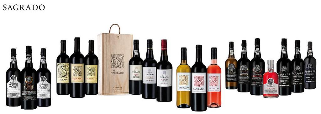 Quinta do Sagrado DOC Douro Rypälelajikkeet: Touriga Franca,