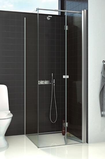 DANSANI MATCH SUIHKUNURKKA KAHDELLA TAITEOVELLA Suihkunurkka kahdella taiteovella, jotka taittuvat myös sisäänpäin, kun suihkunurkka ei ole käytössä. Näin kylpyhuoneeseen tulee lisätilaa.