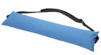 Sininen Kantatyyny Vähentää kannan painetta ja tukee nilkkoja Säädettävien hihnojen ansiosta pehmusteen saa kiinnitettyä sängyn