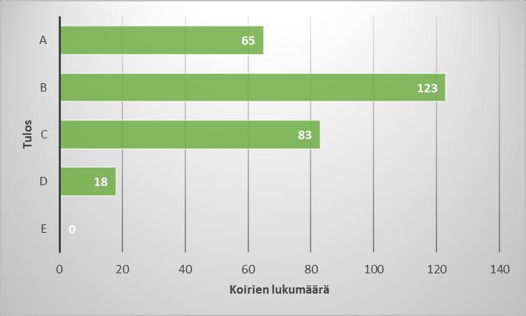 Viimeisen yhdentoista vuoden ajan schipperkeiden lonkkaniveliä on tutkittu 289 koiran osalta. Tavallisin on B tulos, toiseksi tavallisin C-tulos ja kolmanneksi A-tulos.