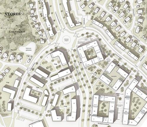 31573 OUROBOUROS Kilpailuehdotuksessa tavoitellaan onnistuneesti asuntoreformin hengessä ratkaisua, jota voidaan soveltaa muihinkin paikkoihin kuin kilpailutontille.