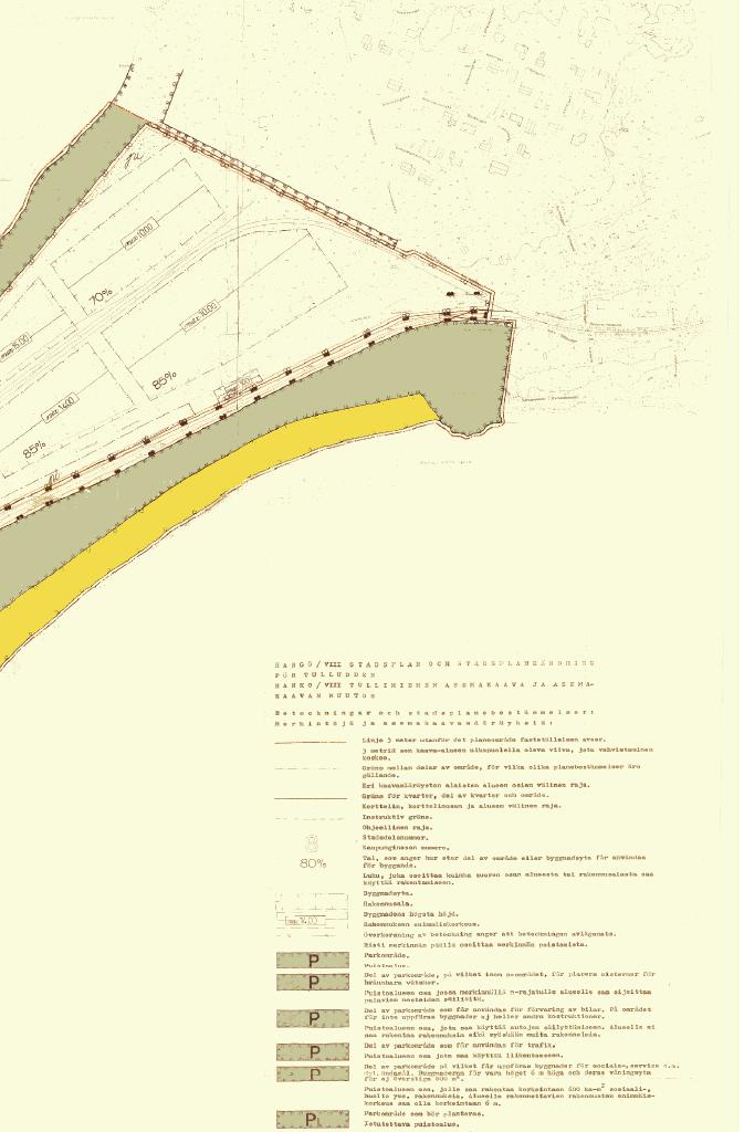 Detaljplanen I planeringsområde gäller detaljplan nr.