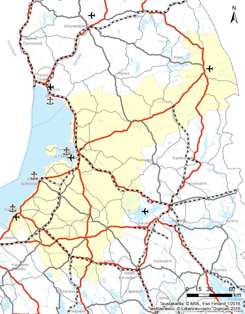 Kalajoki 86 88 4 22 27 Kajaani 28 63 58 6 VT4