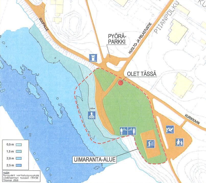 2.7 Valokuvat *) ID-tunnus ja tarkistetut koordinaatit vuoden 2009 uimarantaluettelossa (toimitettu Aveille). 3. UIMARANNAN KUVAUS 3.1 Vesityyppi Järvi 3.2 Rantatyyppi Rakennettu hiekkaranta 3.