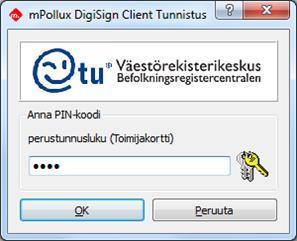 Käyttöohje 10 3. Klikkaa Siirry Kanta än painiketta (kuva 5). Kuva 5 n kirjautumissivu 4.