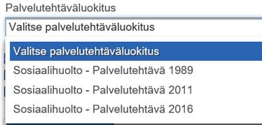 Käyttöohje 13 Potilasasiakirjat palvelutapahtuma-asiakirjat hoitoasiakirjat Ostopalvelun valtuutusasiakirjat Luovutusilmoitusasiakirjat Osa hakuehdoista näkyy vain tietyn tyyppisille asiakirjoille,