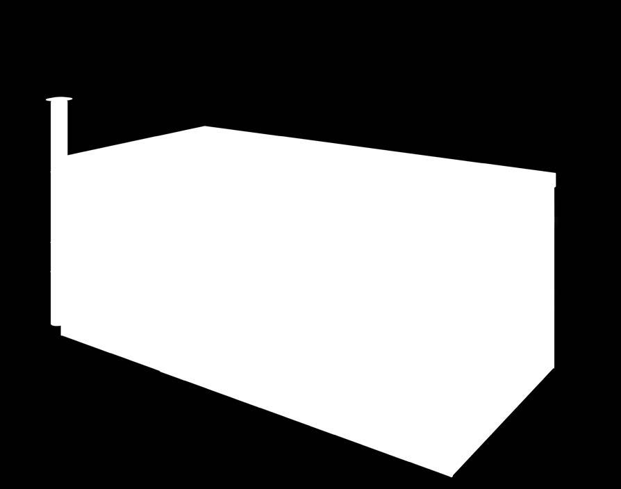 The living area can also be covered with
