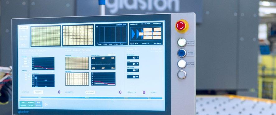 Liiketoimintakatsaus Edelläkävijä lasinjalostuskoneissa ja palvelussa Glastonin liiketoiminta jakaantuu Machines ja Services -liiketoiminta-alueisiin.