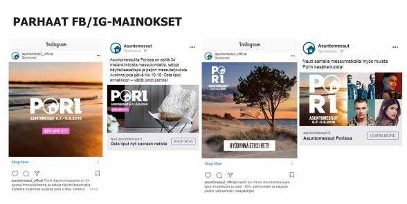 Ja nyt kun Porissa järjestettiin vielä Asuntomessutkin, sieltä todellakin löytyi jokaisen kesään jotakin.