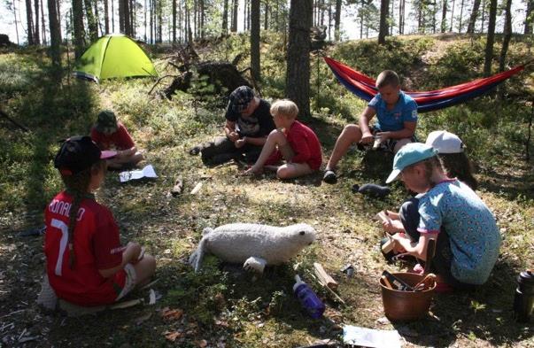 Luonto-Liiton Savo-Karjalan piiri ja Suomen luonnonsuojeluliitto järjestivät jo viidennen kerran lasten norppaleirin.