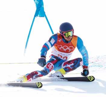 OLYMPIZMUS 11 XXIII. ZIMNÉ OLYMPIJSKÉ HRY PJONGČANG 9. 25. FEBRUÁRA 2018 PETRA VLHOVÁ skončila v super-g 32.