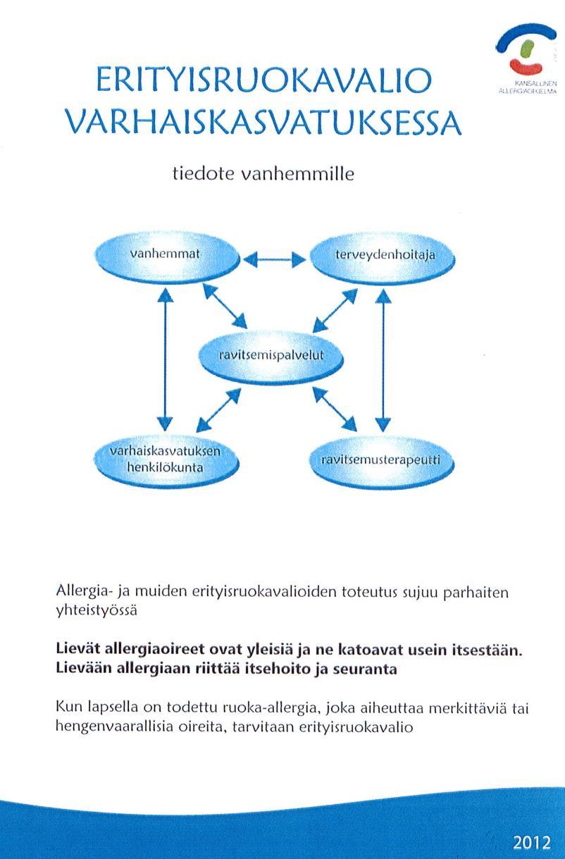 Yhteistyössä Salon terveyskeskus ja ruokahuolto,