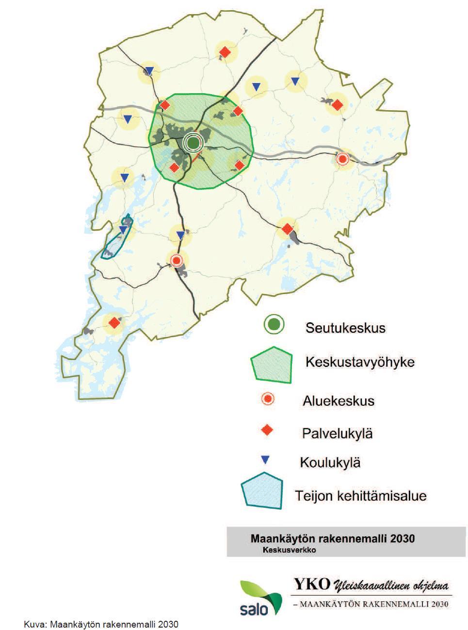 11 3. KYLÄ- JA VÄESTÖRAKENNE 3.1 Väestö ja väestökehitys Koko Salon kaupungin väkiluku on vuoden 2018 alussa noin 53055 henkilöä.