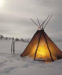 At the reindeer farm you ll get to try your skill with the suopunki (Sámi lasso), have coffee made over an open fire in a Sámi kota (tent) and listen to Sámi stories. Duration 1.