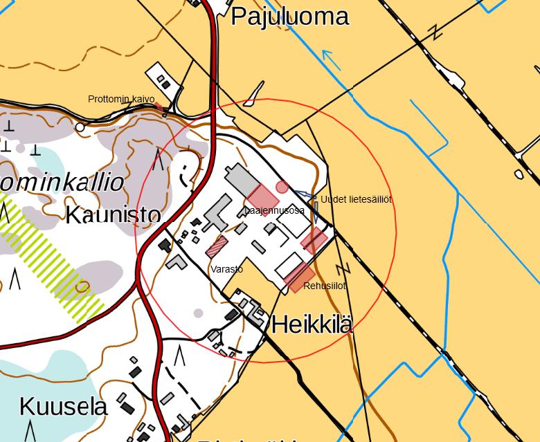 LIITE 1 Kartan lähde: