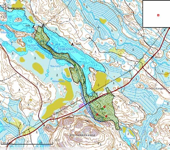 52 36. Lieksa: Vornosenvaara 1000019850, Änäkäinen 1000019851 Kokonaisuus muodostuu kohteista Vornosenvaara ja Änäkäinen.