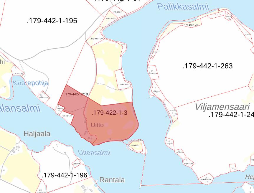 keskustasta on 25 km (Googlemaps).