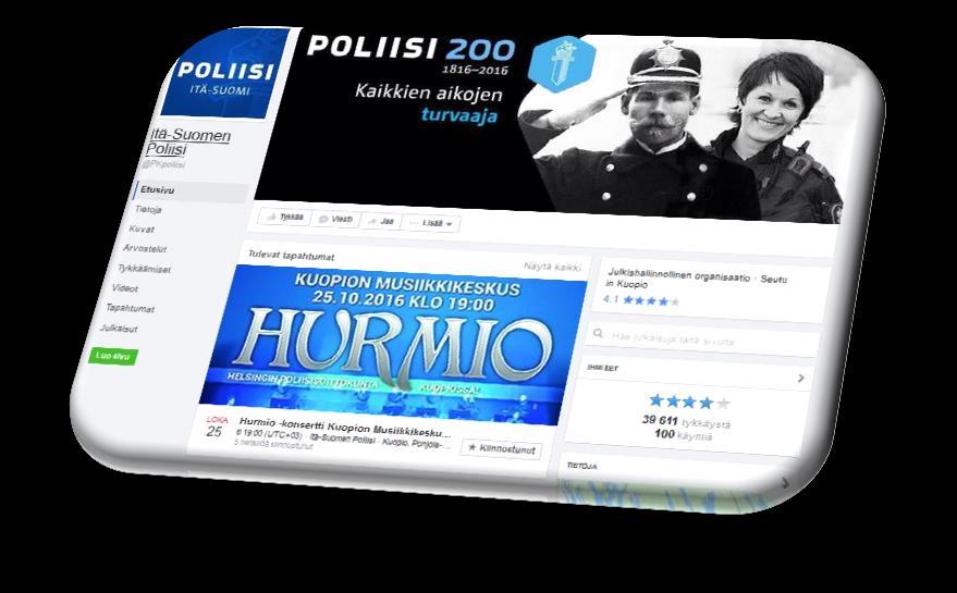 Vuorovaikutus, Läsnäolo Poliisin toiminnasta näkyvämpää Eri kohderyhmien