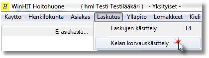 3 / 13 1. JOHDANTO Kelan korvauskäsittely -ikkuna korvaa laskujen käsittelyn kautta tehdyt tilitykset. Käyttöliittymän kautta voidaan tehdä sekä sähköiset tilitykset että paperiset tilityslomakkeet.